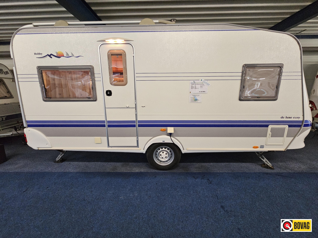Hobby De luxe Easy 460 UFE FIETSENREK/RESERVEWIEL