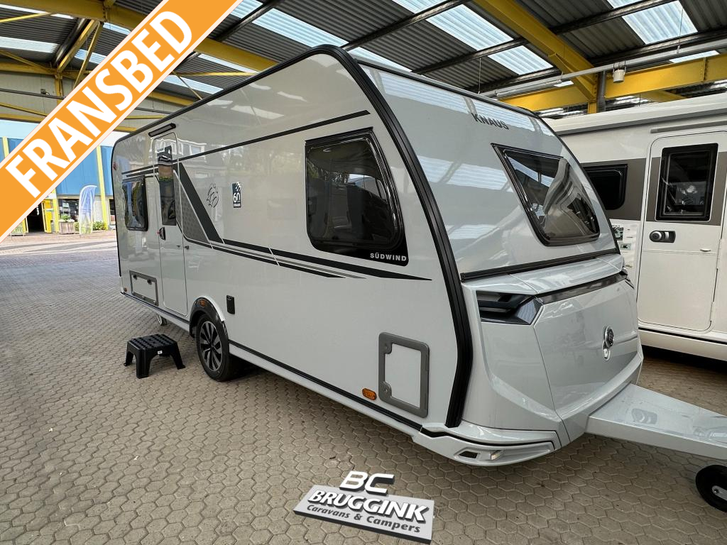 Knaus Sudwind 60 Years 500 FU Frans Bed Campovolo grijs