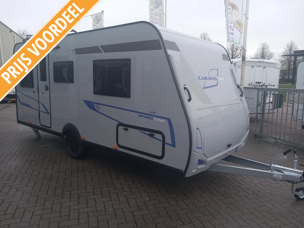 Caravelair Sport Line 492 enkele bedden