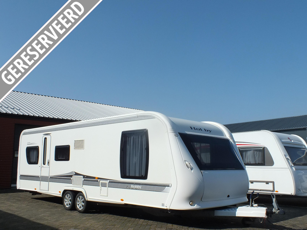 Hobby Vip 695 UMFF 2012,queensbed,voortent