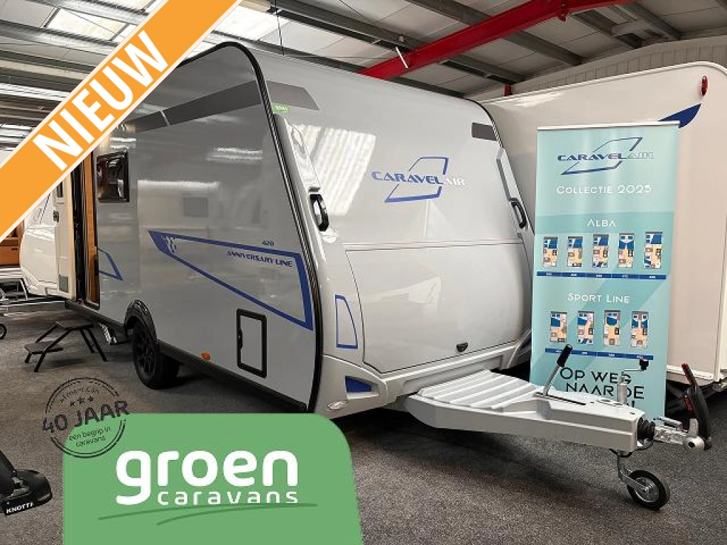 Caravelair Sport Line 420 Anniversary Line Actiemodel