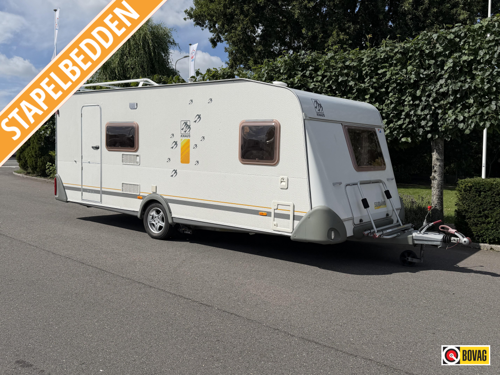 Knaus Sudwind 550 TKU Mover,Voortent,Stapelbed