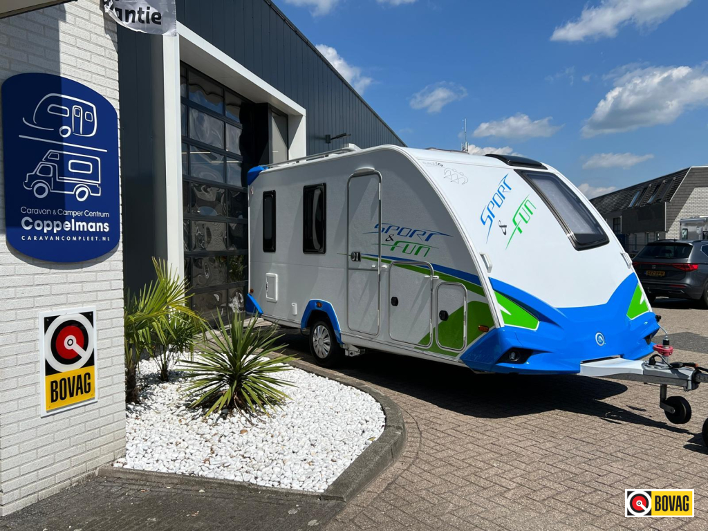 Knaus Sport en Fun 480 QL airco, tent, mover