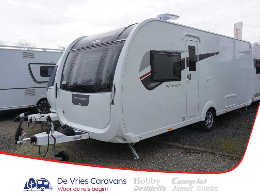 Elddis Whirlwind 554 incl.Queensbed,badkamer