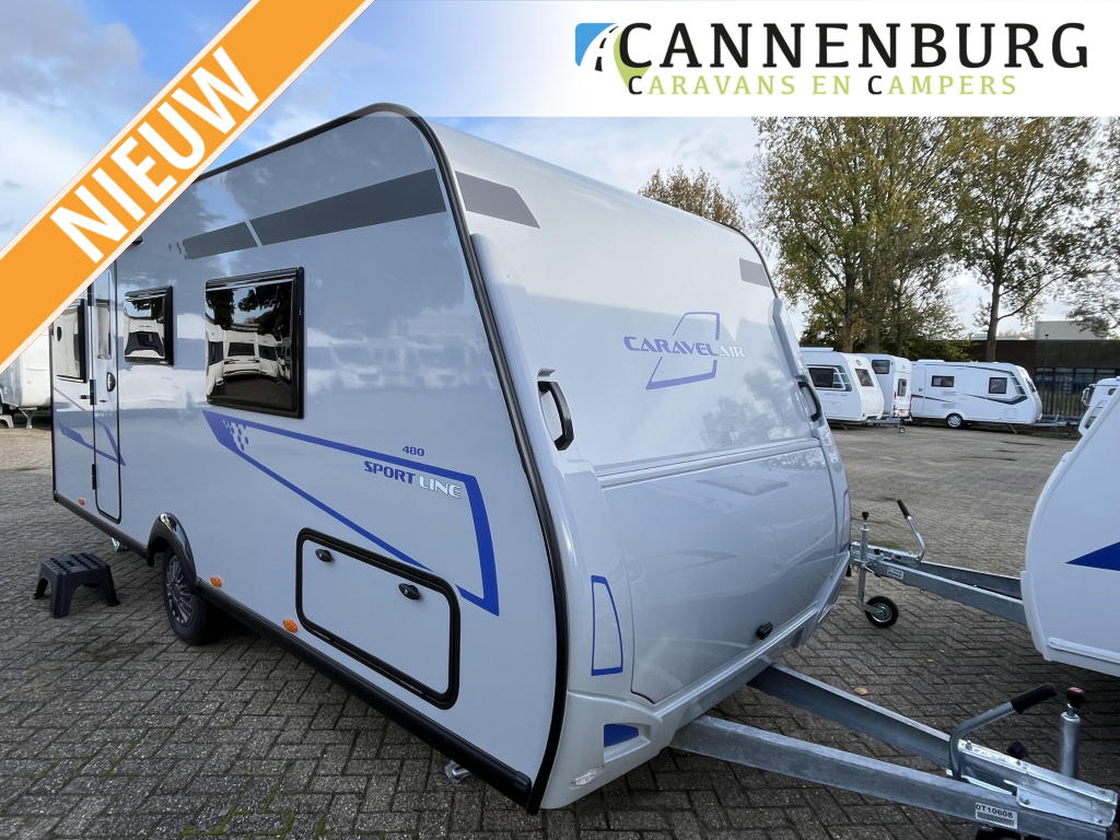 Caravelair Sport Line 480 Actie: Gratis Mover