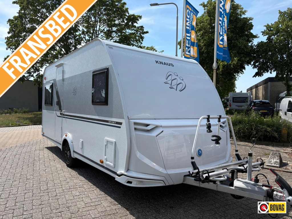 Knaus Sport 450 FU Mover luifel hordeur
