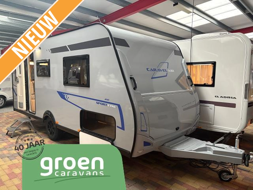 Caravelair Sport Line 492 Enkele bedden