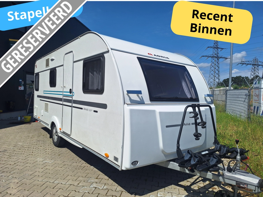 Adria Aviva 522 PT Stapelbed  + Tent