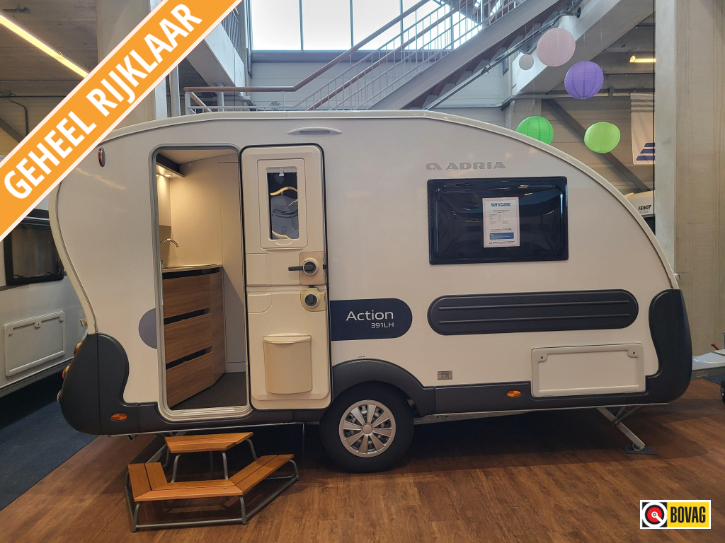 Adria Action 391 LH zeer netjes en compleet