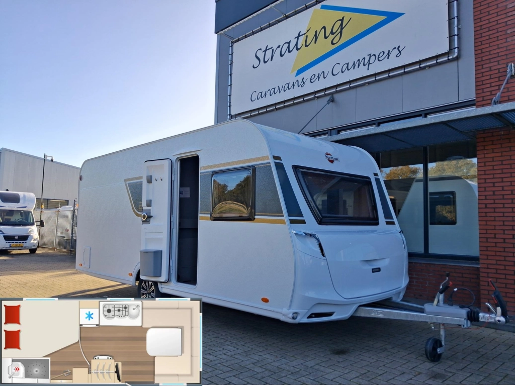 Bürstner B66 465 TS NIEUW!! FRANSBED!!