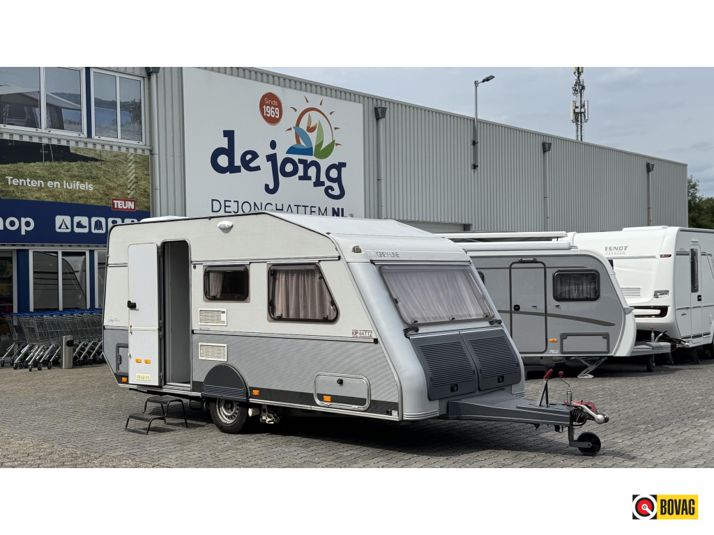 Kip Grey Line 44  TTZ Mover-Voortent-Airco