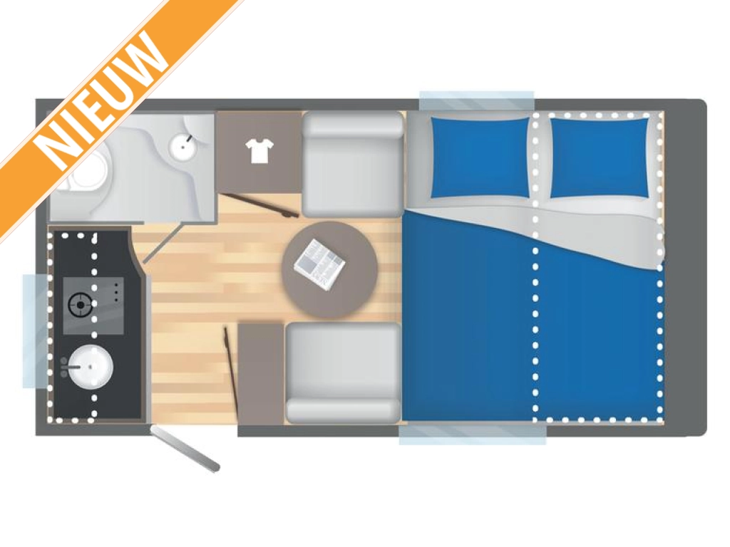 Caravelair Alba 350 nieuw 2025 topaanbieding