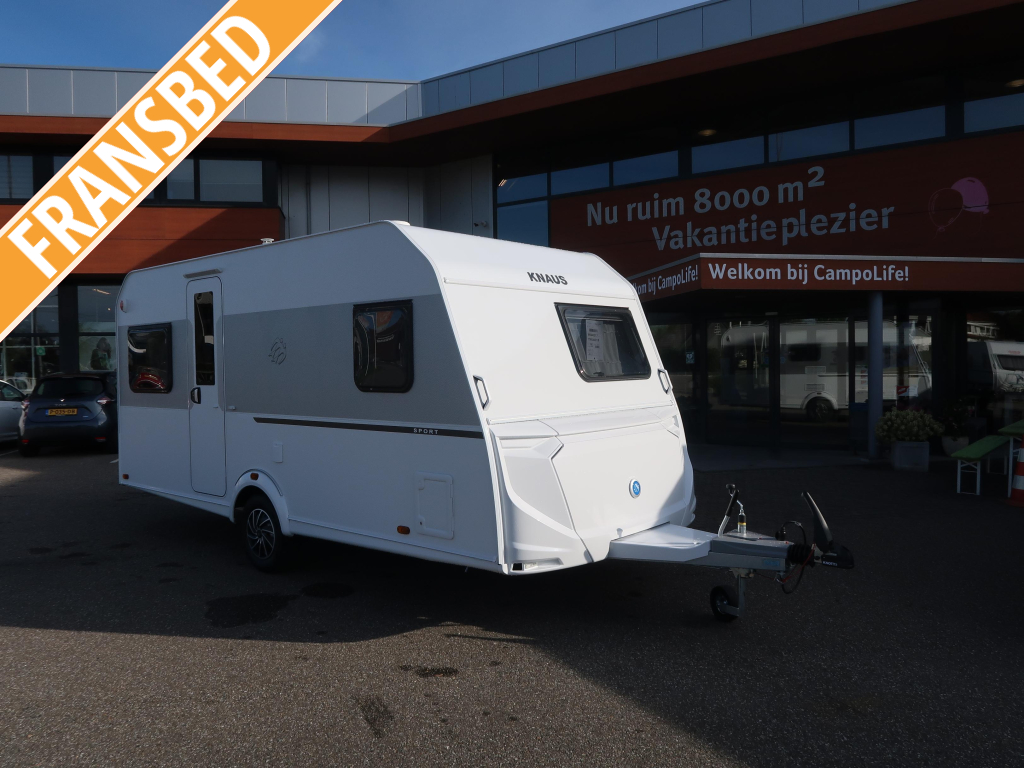 Knaus Sport 450 FU RONDZIT FRANS BED!!