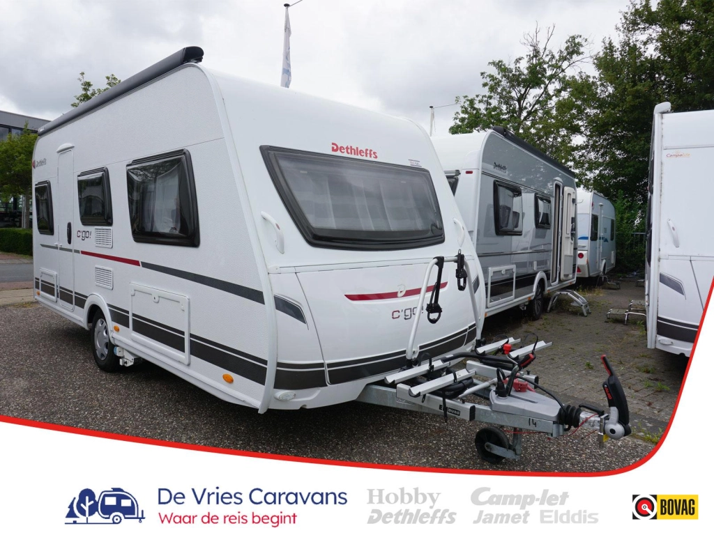 Dethleffs C'Go 475 EL 2 enkele bedden, mover,
