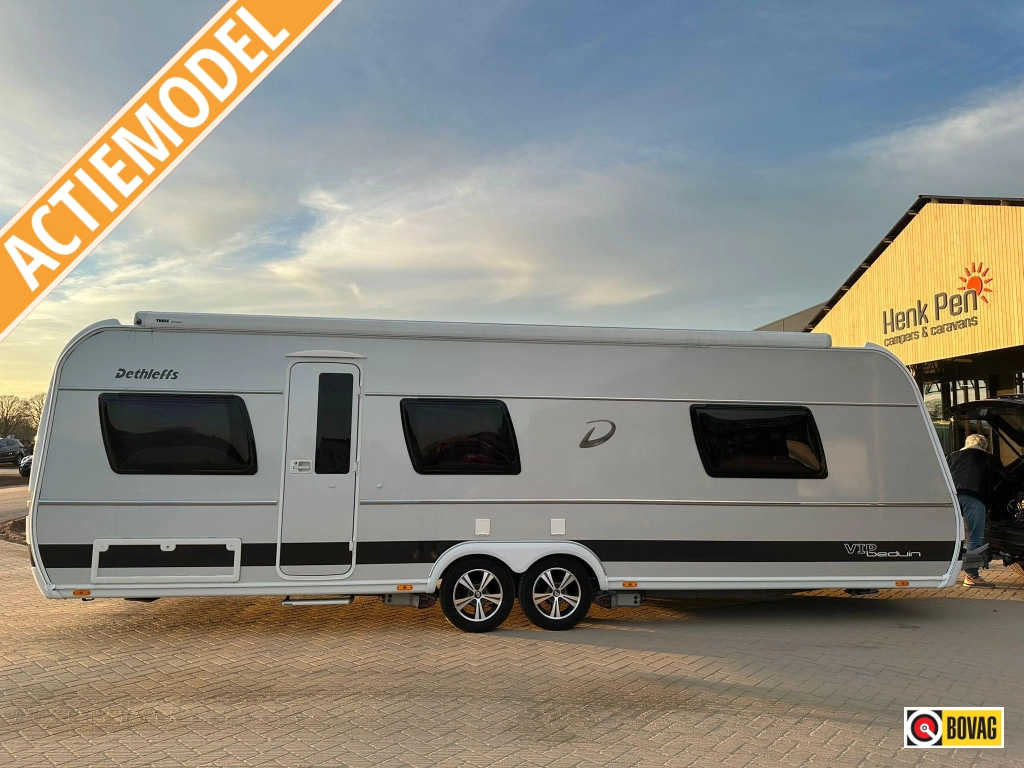Dethleffs Beduin VIP 760 DR queensbed / full option