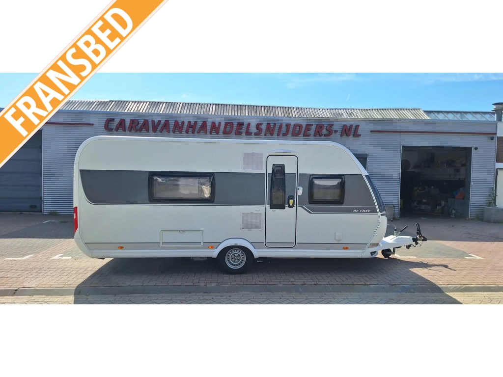 Hobby De Luxe 495 WFB Mover enduro! Voortent!