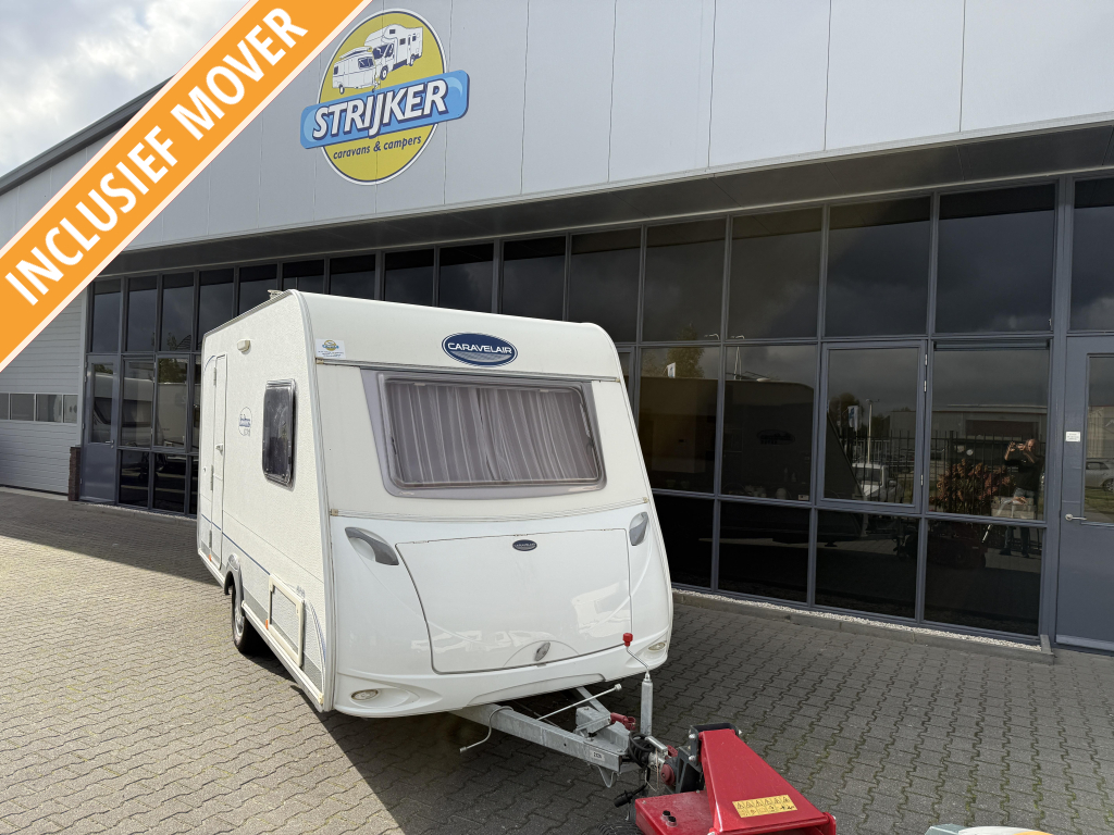 Caravelair Ambiance Style 400 CP Bed + Zit  WC 840kg Mover