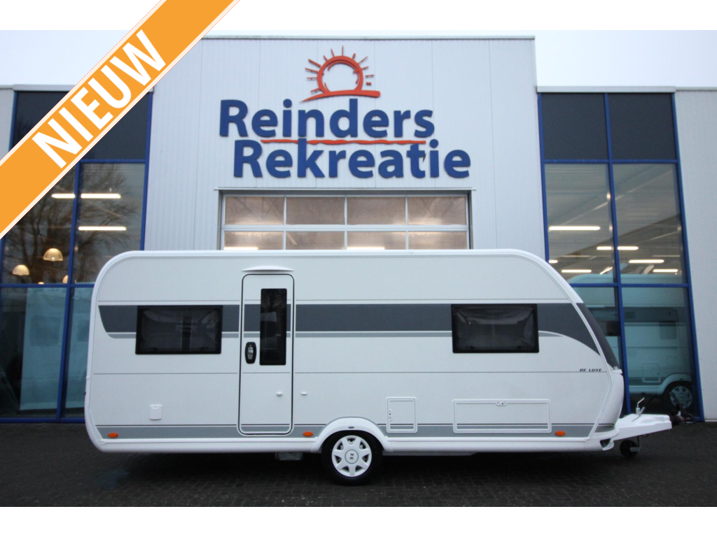 Hobby De Luxe 540 UL Enkele bedden & rondzit!
