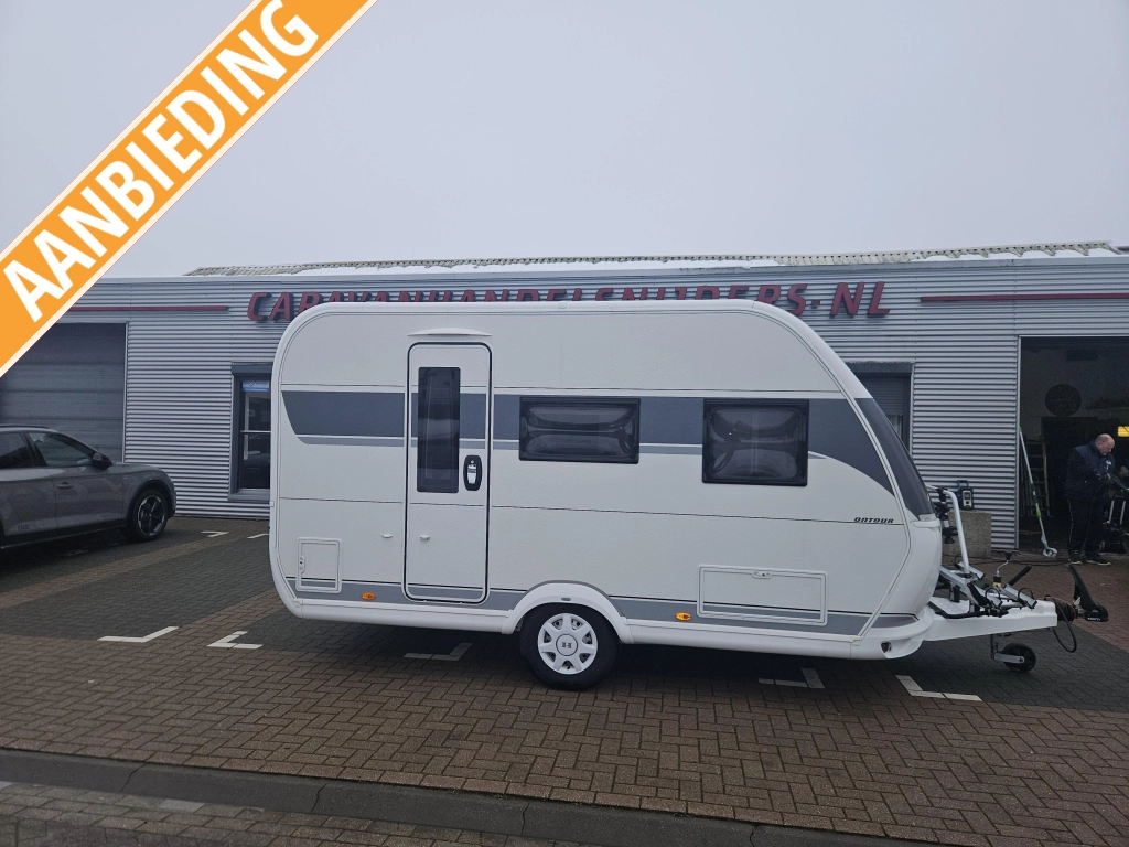 Hobby On Tour 390 SF caravan als nieuw!!