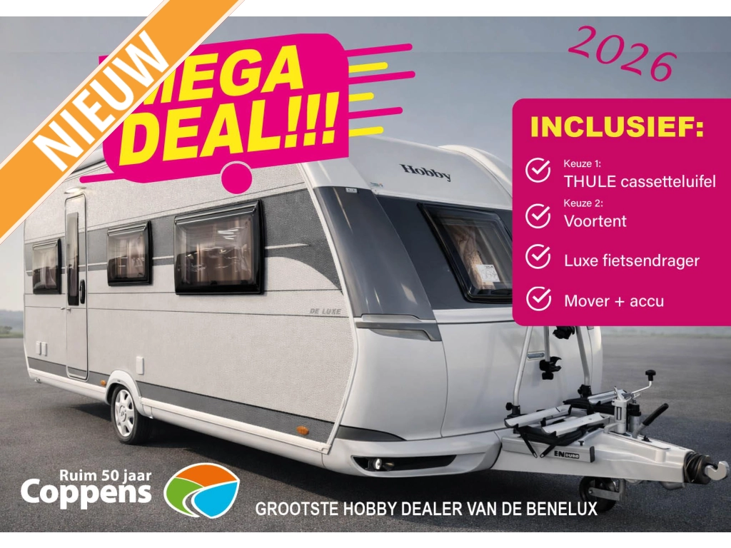 Hobby De Luxe 495 UL MEGA DEAL LUIFEL MOVER