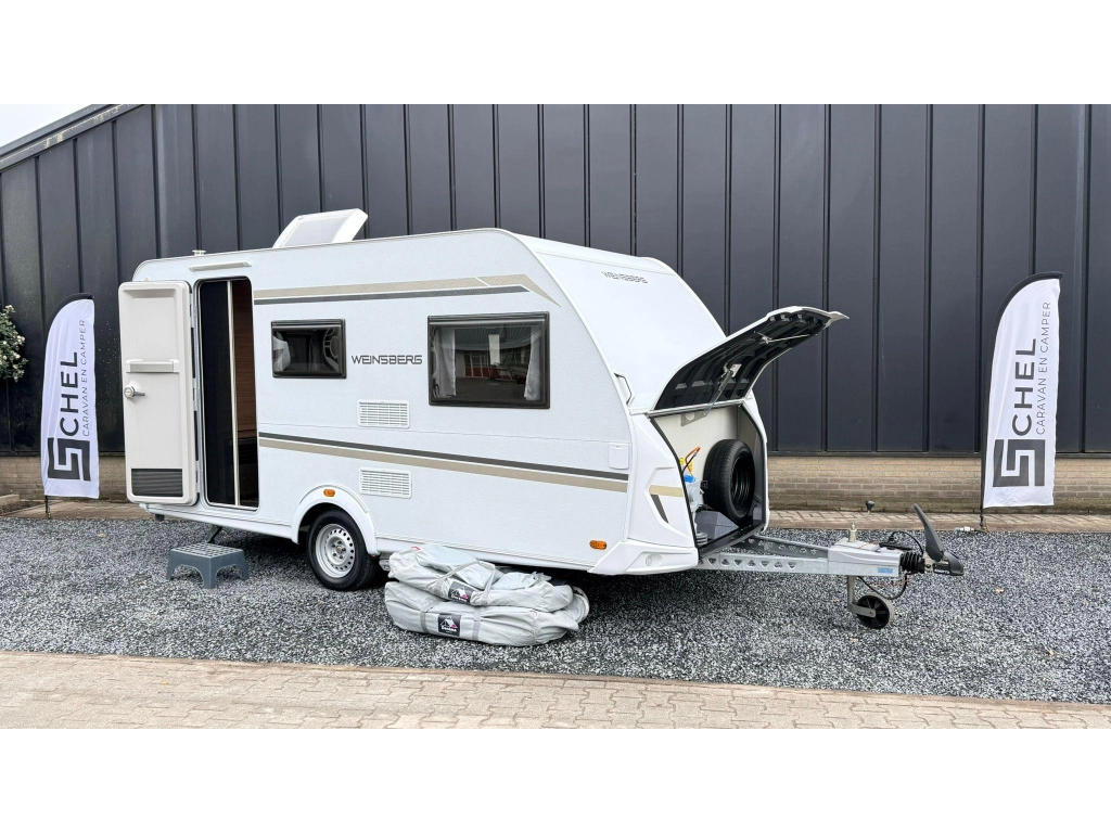 Weinsberg CaraOne 420 QD V-MOVER, LUCHTVOORTENT AL
