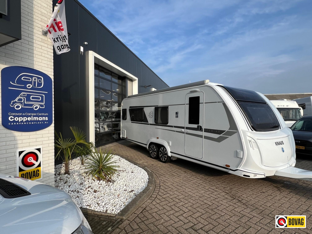 Knaus Sudwind 650 PXB queensbed, bomvol opties
