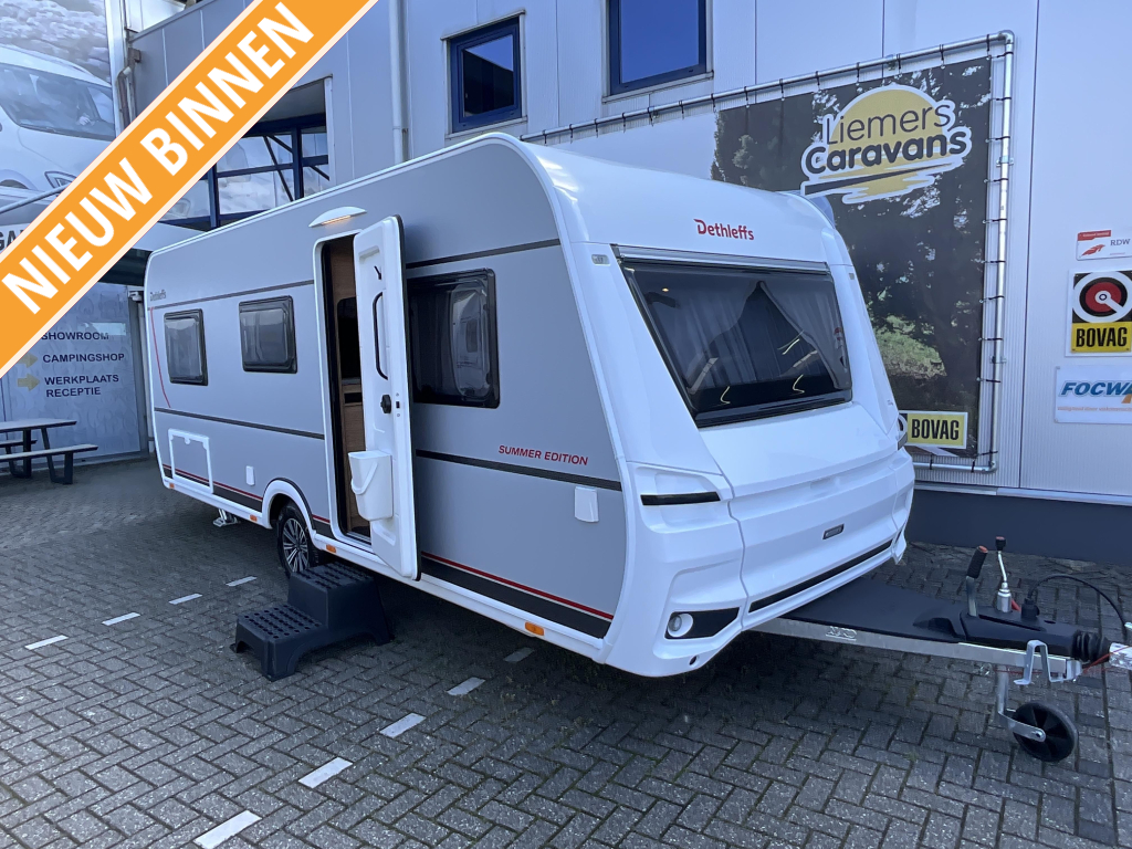 Dethleffs Summer Edition 510 LE ENKELE BEDDEN-VLOERVERW.