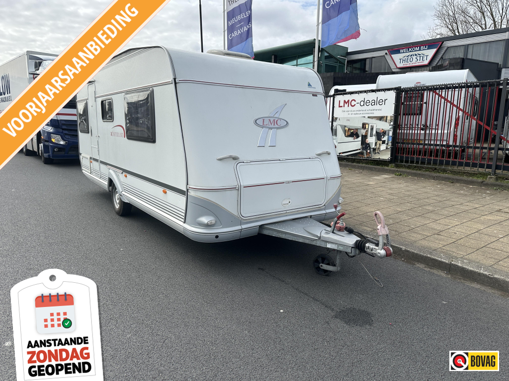 LMC Munsterland 485 D queensbed, voortent
