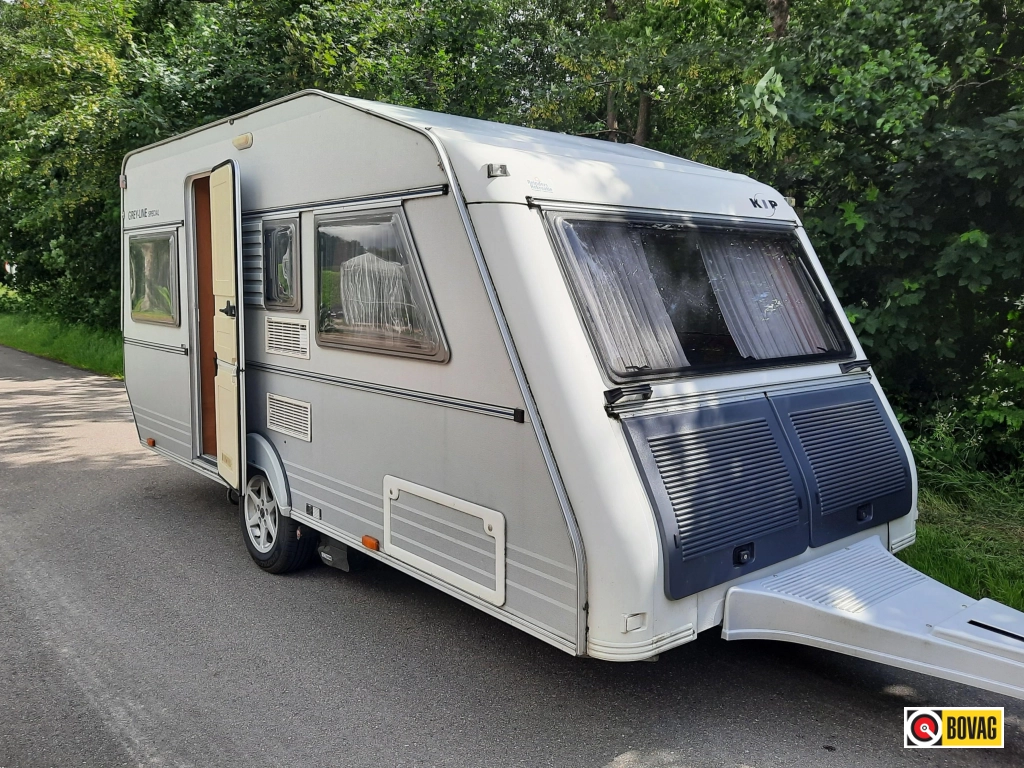 Kip Grey Line Special 44 T Mover Voortent Fietsrek