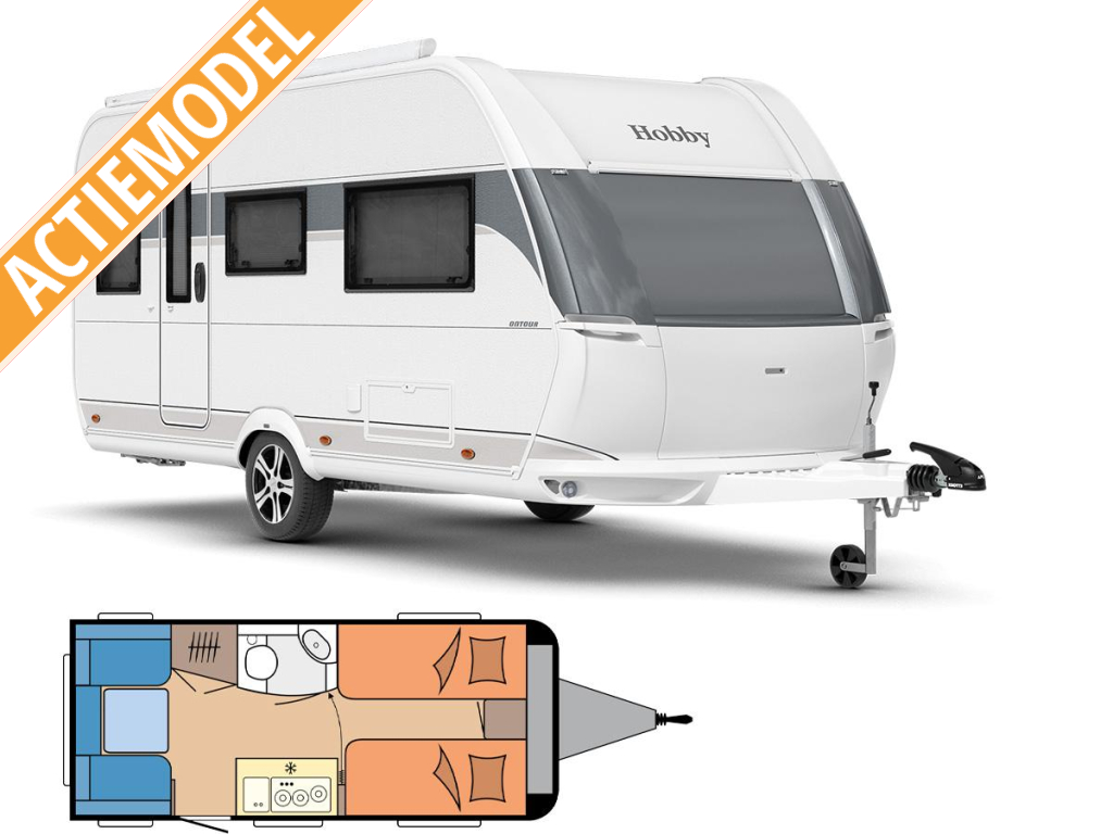 Hobby On Tour 460 DL 2026 ACTIEmodel