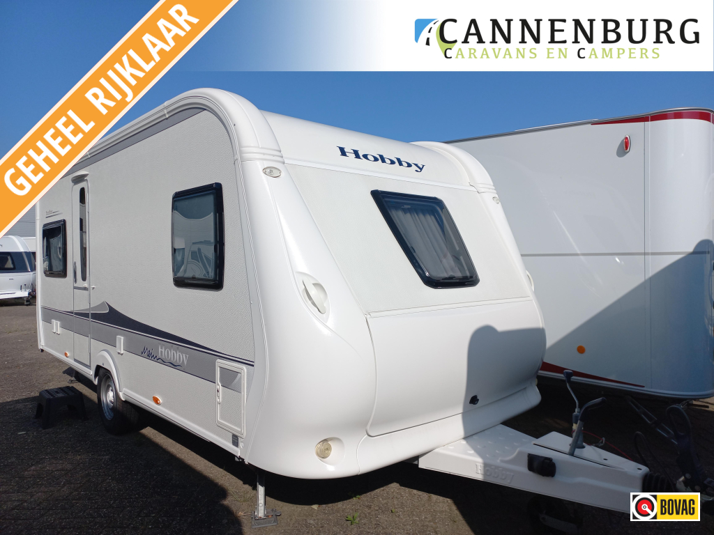 Hobby Excellent 495 UFE mover-voortent-TVbeugel