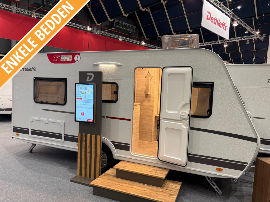 Dethleffs C'Joy Active 460 LE Nu in de showroom!!