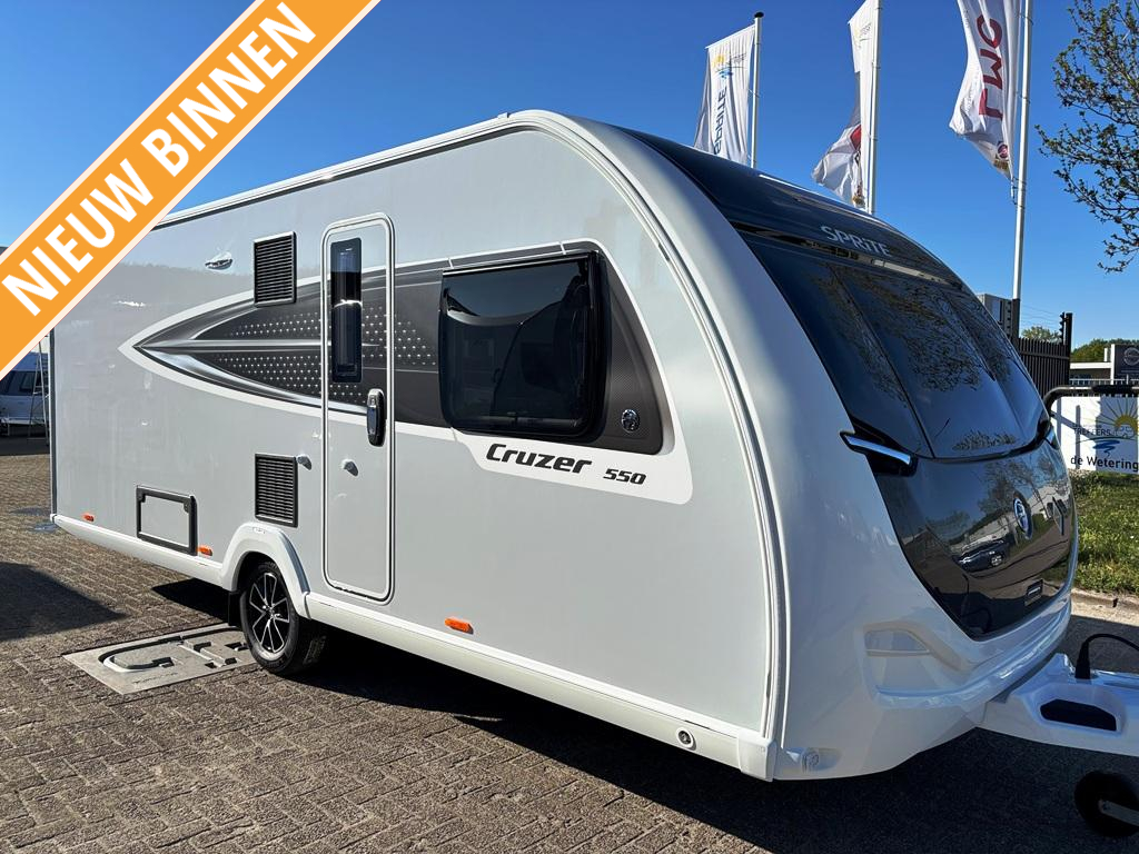 Sprite Cruzer 550 SR € 2.500,- gratis opties!!