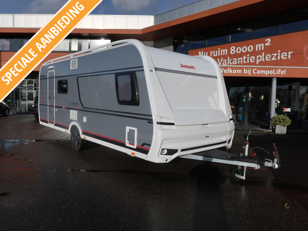 Dethleffs Camper 560 FMK STAPELBED EN RONDZIT!