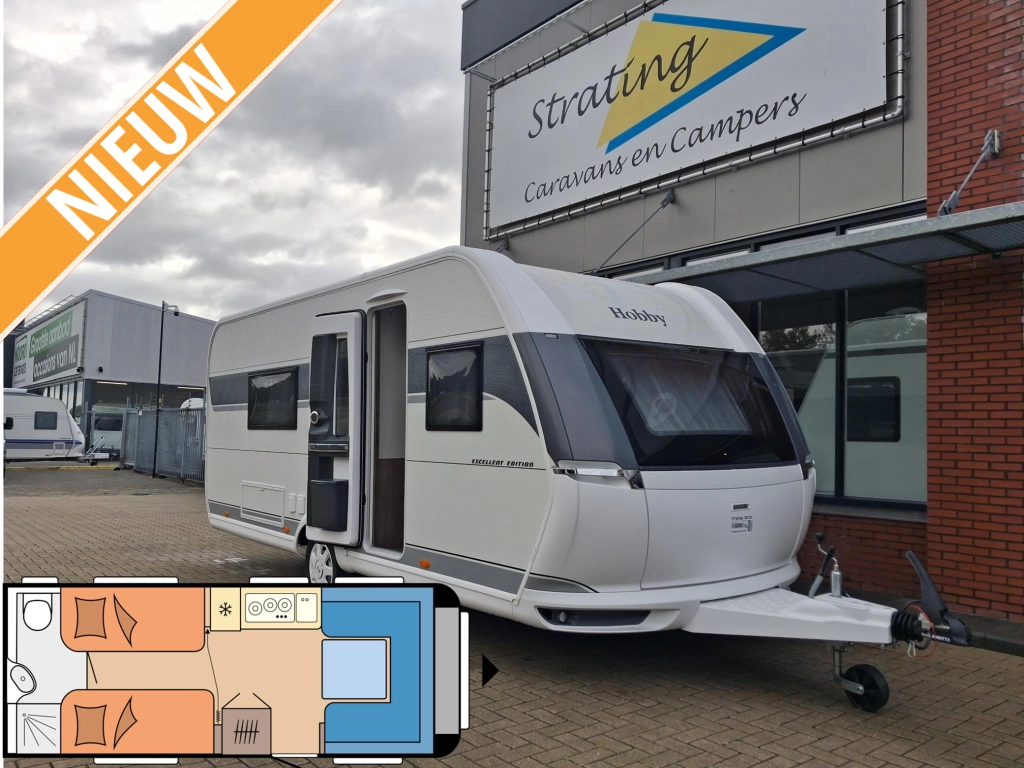 Hobby Excellent Edition 540 WLU NIEUW!! Enkele bedden!!