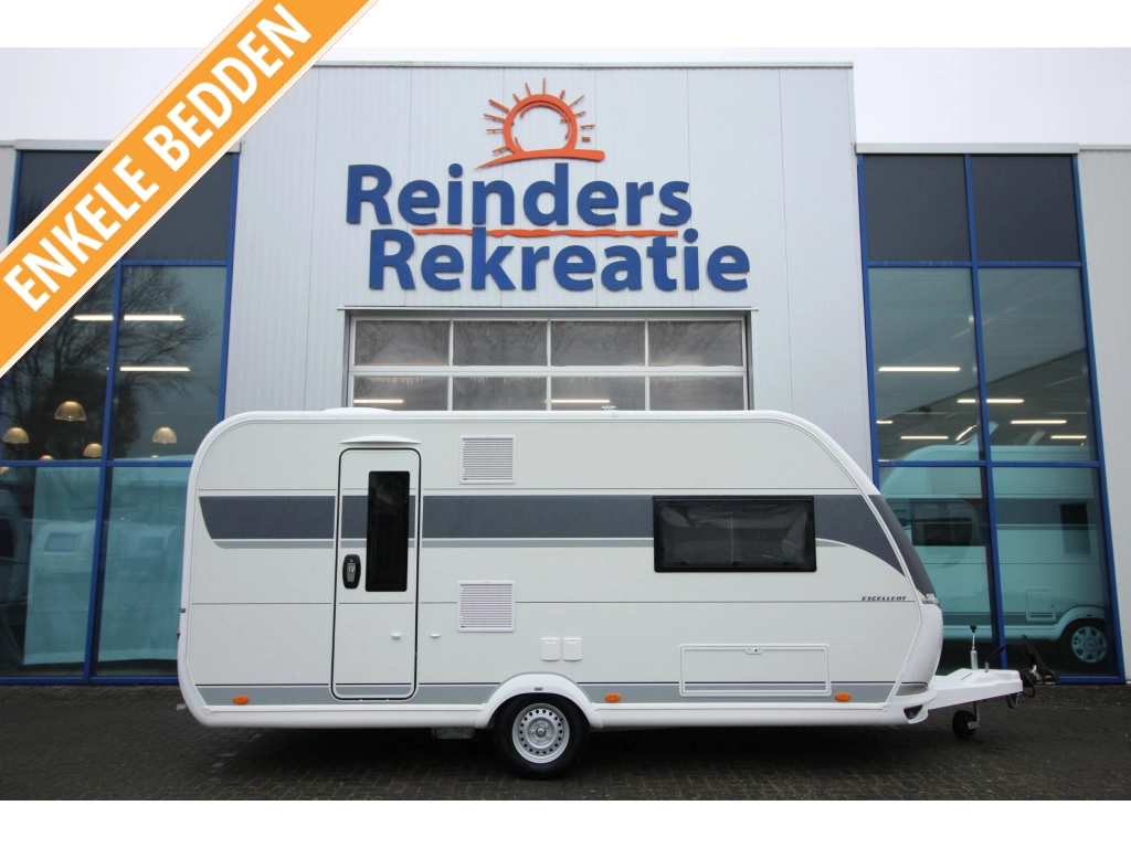 Hobby Excellent 460 SL Enkele bedden!