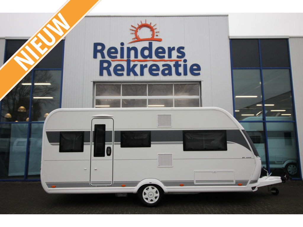 Hobby De Luxe 495 UL Enkele bedden & rondzit!