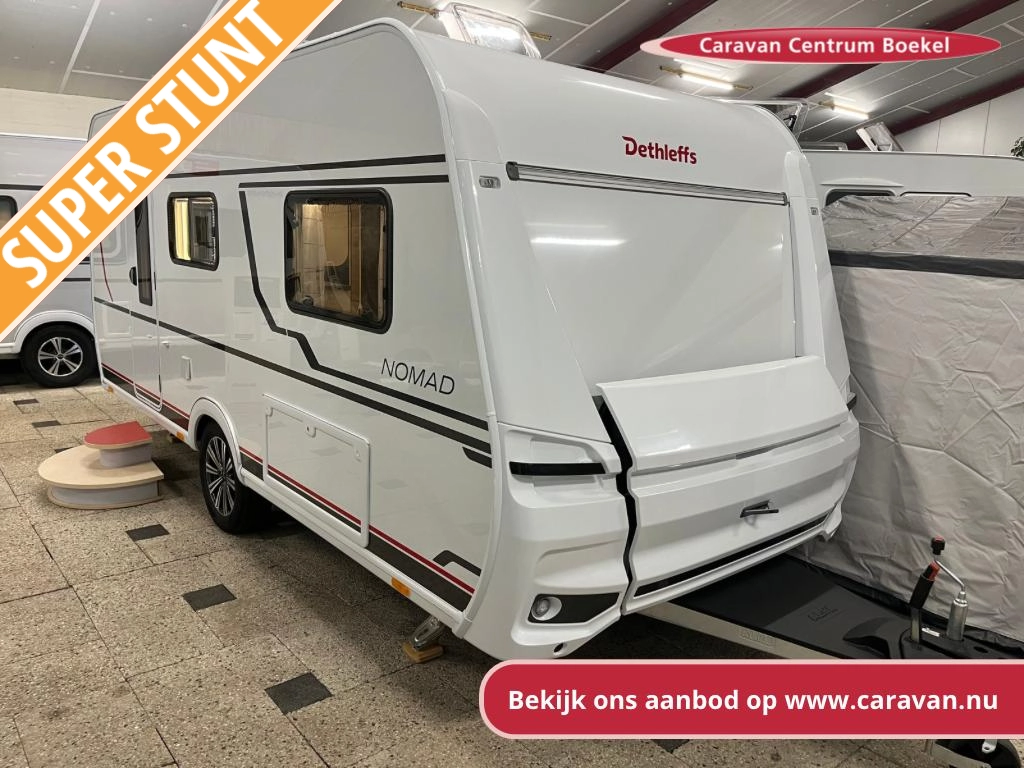 Dethleffs Nomad 460 EL mover+ luifel+ fietsenrek