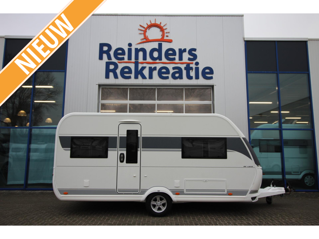 Hobby De Luxe 460 UFE Frans bed & rondzit!