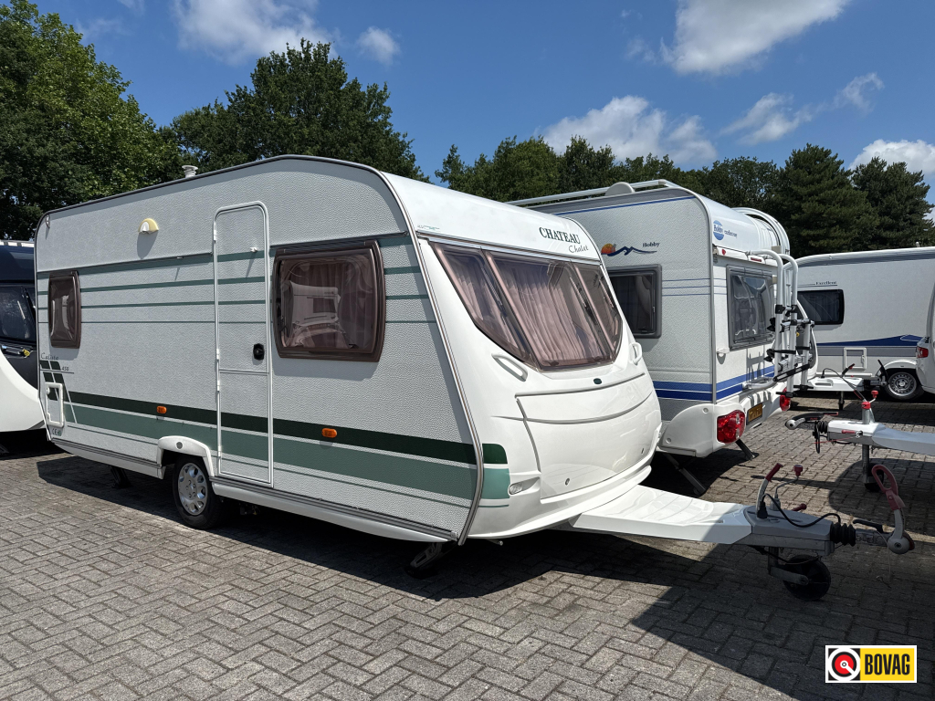 Chateau Calista Chalet 450 FHU Mover/Fietsdrager/Luifel