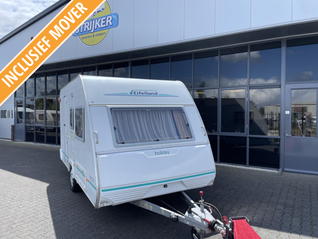 Eifelland Holiday Special 400 Bed + Zit  WC 830KG leeg