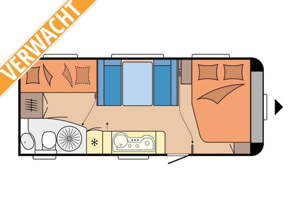 Hobby De Luxe 545 KMF Nieuw | Actie model 2026