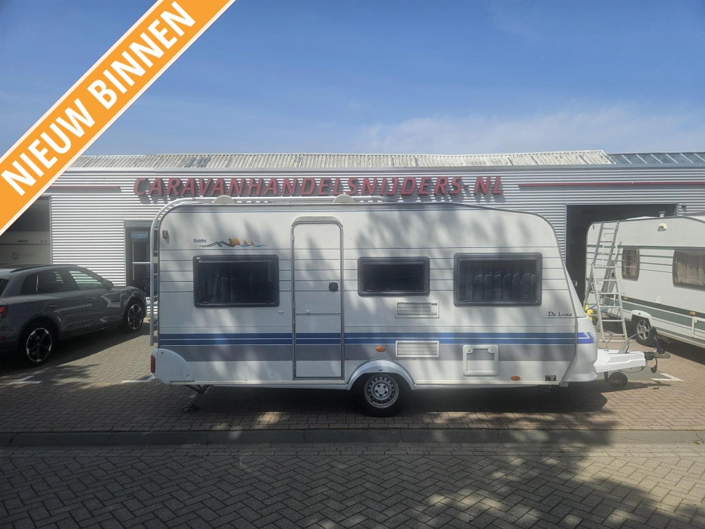 Hobby De Luxe 450 UB VT Brand!nette caravan