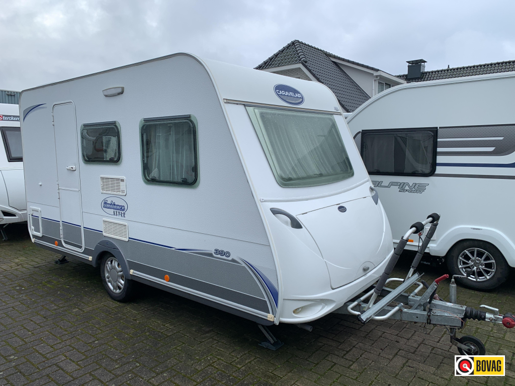 Caravelair Ambiance Style 390 Voortent/Fietsendrager