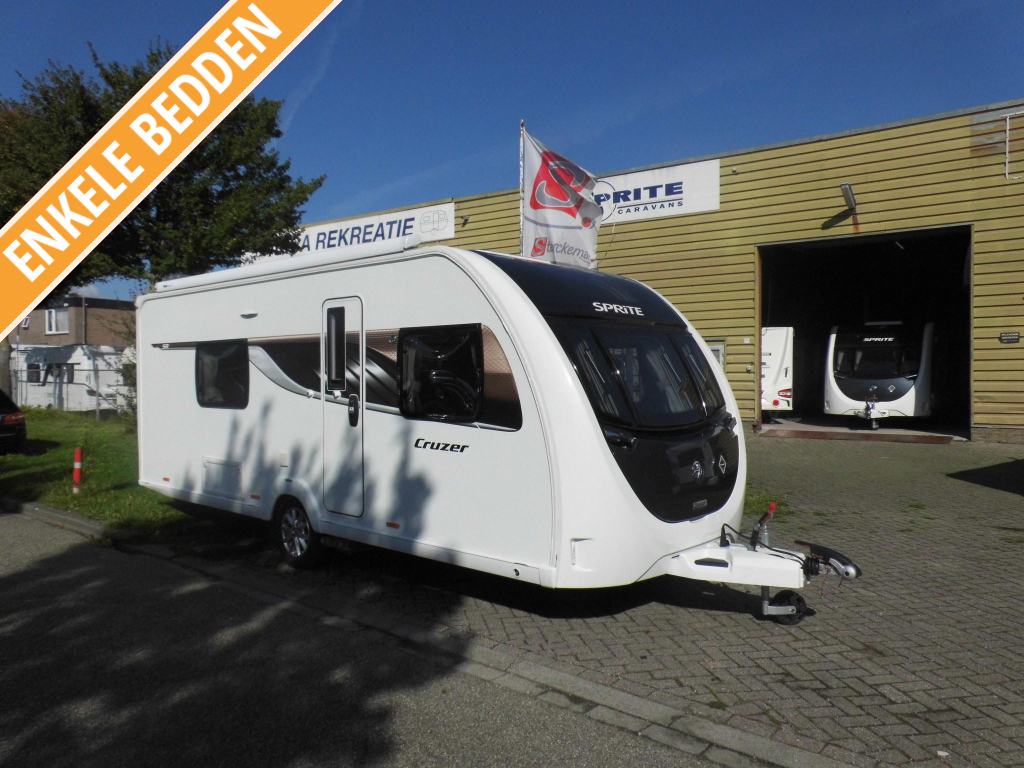 Sprite Cruzer 492 SR Mover en cassetteluifel!