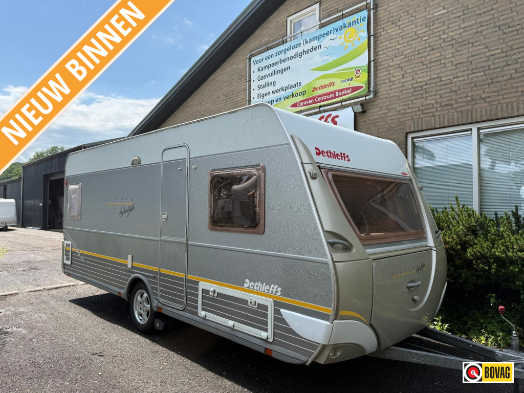 Dethleffs Camper Lifestyle 510 DB +voortent+mover+fietsenre