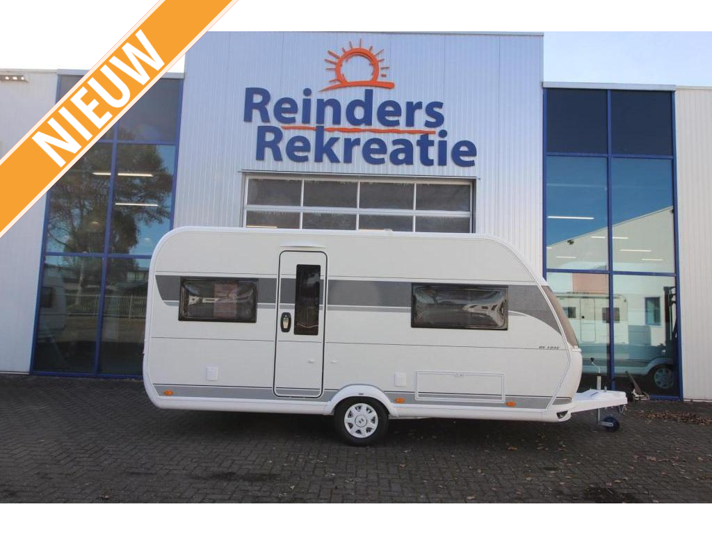 Hobby De Luxe 460 UFE Frans bed & rondzit!