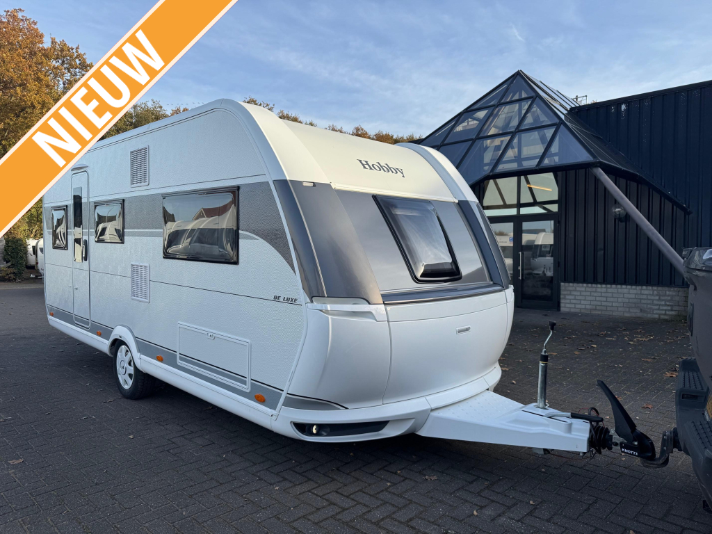 Hobby De Luxe 495 UL 2026 | Enkele bedden