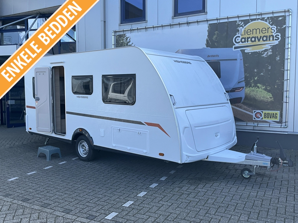 Weinsberg CaraCito 470 EU ENKELE BEDDEN-AIRCO-MOVER