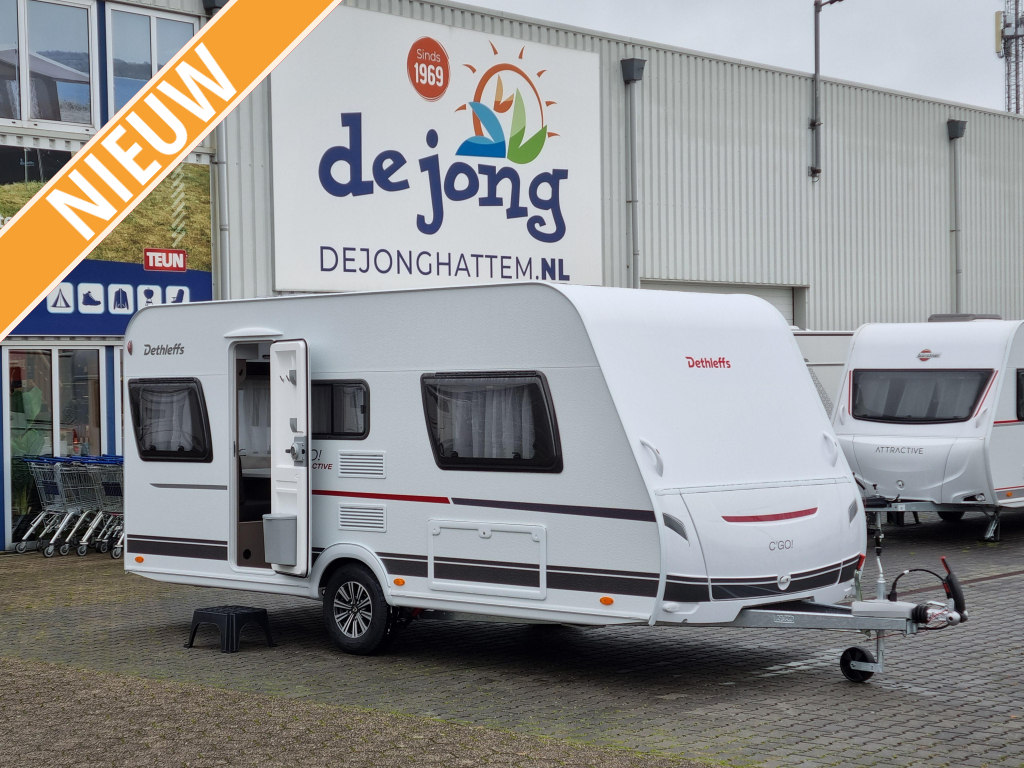 Dethleffs C'Go 475 EL Active  Enkele bedden!